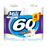 imagem de PAPEL HIGIÊNICO MILI BIANCO 60MT PERFUMADO