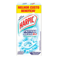 imagem de HARPIC PASTILHA ADESIVA 2 EM 1 FRESCH CLORO
