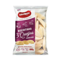 imagem de BISCOITINHO 3 QUEIJOS IDEAL 800G