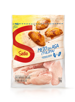 imagem de MEIO DA ASA FRANGO SADIA 1KG