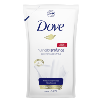 imagem de SABONETE LÍQUIDO DOVE 200ML NUTRIÇÃO PROFUNDA REFIL