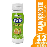 imagem de CALDA PARA SORVETE FINI 190G BANANA