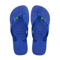 imagem de SANDÁLIA HAVAIANAS BRASIL LIGHT 35 36  AZUL NAVAL