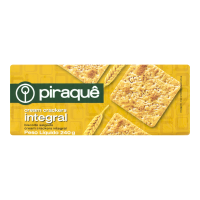 imagem de BISCOITO PIRAQUÊ CREAM CRACKER INTEGRAL 215G