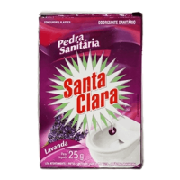 imagem de DESINFETANTE SANITÁRIO 25G SANTA CLARA LAVANDA