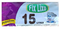 imagem de SACO LIXO ROLO FIX PREMIUM 15L 60UN
