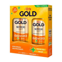 imagem de KIT SHAMPOO NIELY GOLD 300ML NUTR PODEROSA + COND 200ML