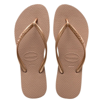 imagem de SANDÁLIA HAVAIANAS SLIM LISA 37 38 ROSE GOLD