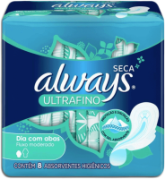 imagem de ABSORVENTE ALWAYS COM ABAS ULTRAFINO