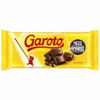 imagem de CHOCOLATE GAROTO 80G MEIO AMARGO