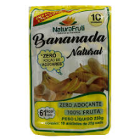 imagem de BANANADA NATURAL NAYNÁ NATURAFRUTI 250G