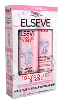 imagem de KIT ELSEVE SHAMP 375ML COND 170ML GLYCOL GLOSS