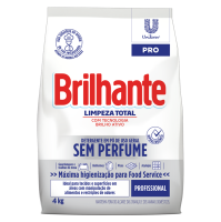 imagem de DETERGENTE PÓ BRILHANTE 4KG S/PERFUME