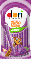 imagem de BALA DORI REGALIZ TUBO UVA  ÁCIDO 70G