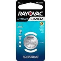 imagem de BATERIA RAYOVAC ELETRÔNICA CR2032 C/1