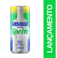 imagem de VODKA ABSOLUT SPRITE 269ML LT