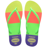 imagem de SANDÁLIA HAVAIANAS SLIM NEON GLOW 39 40 LIMA