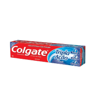 imagem de CREME DENTAL COLGATE TRIPLA AÇÃO HORTELÃ 90