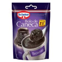 imagem de MISTURA BOLO CANECA DR OETKER 70G BROWNIE