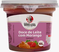 imagem de DOCE VOVÓ ANA 400G LEITE MORANGO PASTOSO