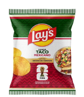 imagem de BATATA ELMA CHIPS LAYS 62G TACO MEXICANO