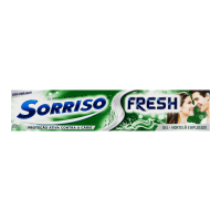 imagem de CREME DENTAL SORRISO GEL FRESH HORTELÃ 90G