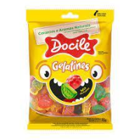 imagem de BALA DOCILE GELATINES 70G MIX DE FRUTAS NATURAIS