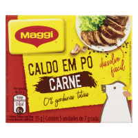 imagem de CALDO MAGGI PÓ 35G CARNE