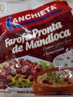 imagem de FAROFA ANCHIETA MANDIOCA 25OG CARNE SECA