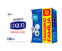 imagem de DETERGENTE PÓ COQUEL 2,2L NATUREZA LIMPA