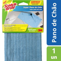 imagem de SUPER PANO CHÃO SCOTCH BRITE AZUL