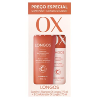 imagem de KIT SHAMPOO OX 375ML+ CO 170ML LONGOS