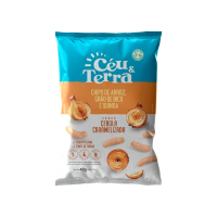 imagem de CHIPS ARROZ CÉU E TERRA 40G CEBOLA CARAMELIZADA