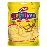 imagem de BALA DOCILE GELATINES 80G BANANA