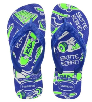 imagem de SANDÁLIA HAVAIANAS K ATHLETIC 29 30 BC/AZUL