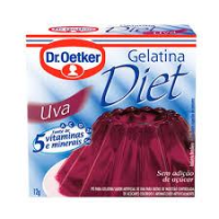 imagem de GELATINA DR OETKER 12G DIET UVA