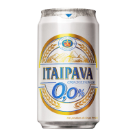 imagem de CERVEJA PILSEN ITAIPAVA SEM ÁLCOOL LATA 350ML