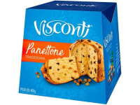 imagem de PANETTONE VISCONTI FRUTAS 400G