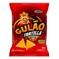 imagem de GULÃO TORTILLA QUEIJO NACHO 50GR