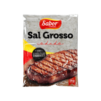 imagem de SAL GROSSO SABOR 1KG IODADO