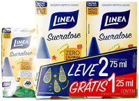 imagem de ADOÇANTE LINEA 75ML LV2GTS ADOC 25M