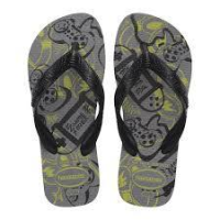 imagem de SANDÁLIA HAVAIANAS K ATHLETIC 27 28 CINZA AÇO