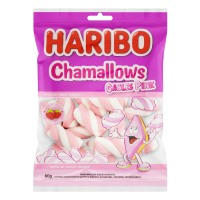 imagem de CHAMALLOWS HARIBO CABLES PINK 70G