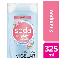 imagem de SHAMPOO SEDA  LIMP MICELAR HIALURO 325ML