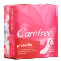 imagem de ABSORVENTE CAREFREE PROTEÇÃO COM FRAGÂNCIA PACOTE 40UN