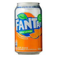 imagem de REFRIGERANTE LARANJA FANTA ZERO LATA 350ML