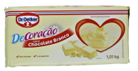 imagem de CHOCOLATE BARRA DR.OETKER 1.01KG CHOC BRANCO