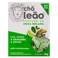 imagem de CHÁ LEÃO GELADO VERDE C/ GENG/LIMÃO 25G
