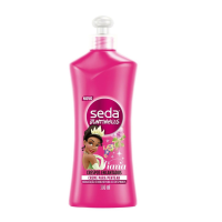 imagem de CREME PENTEAR SEDA INFANTIL FR JUNTINHOS BRI ENCA 300ML