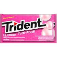 imagem de CHICLETE TRIDENT 08G TUTTI FRUTTI